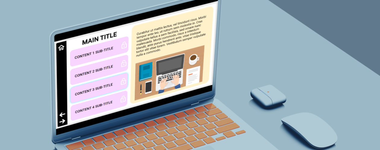 Articulate Storyline 360 Tab Style E-Learning Activity
